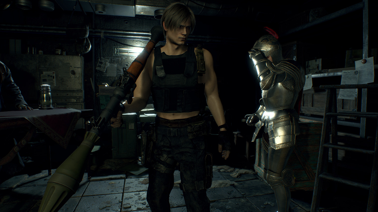 性感特工！《惡靈古堡4：重製版》裡昂赤膊清涼Mod