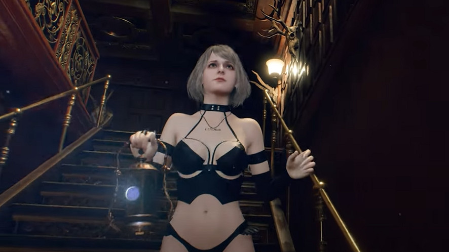 上PC可由不得你了!《生化4RE》阿什莉超性感服裝MOD 上PC可由不得你了!《生化4RE》阿什莉超性感服裝MOD