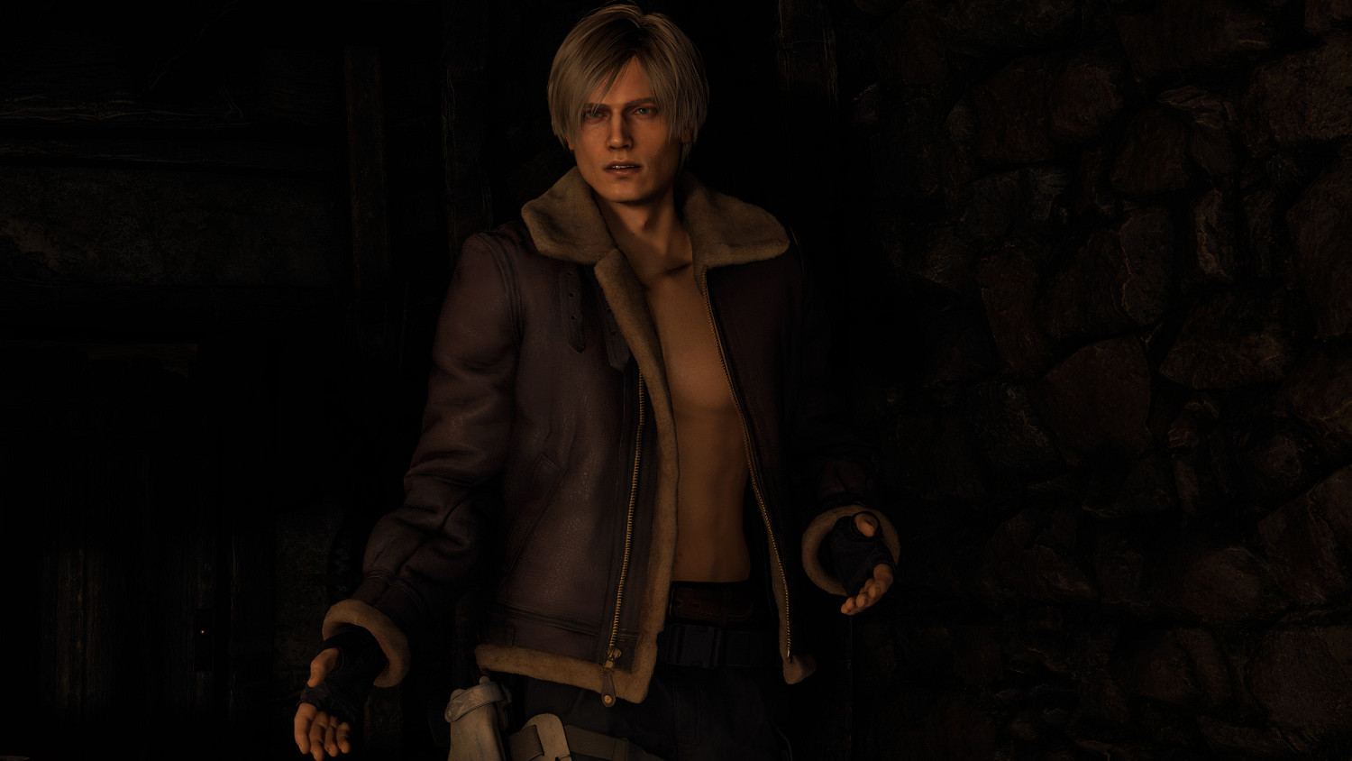 性感特工！《惡靈古堡4：重製版》裡昂赤膊清涼Mod