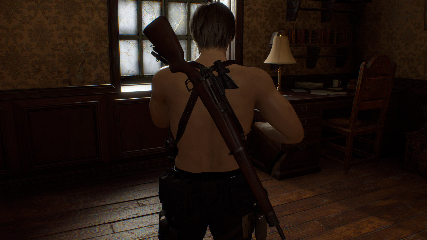 性感特工！《惡靈古堡4：重製版》裡昂赤膊清涼Mod