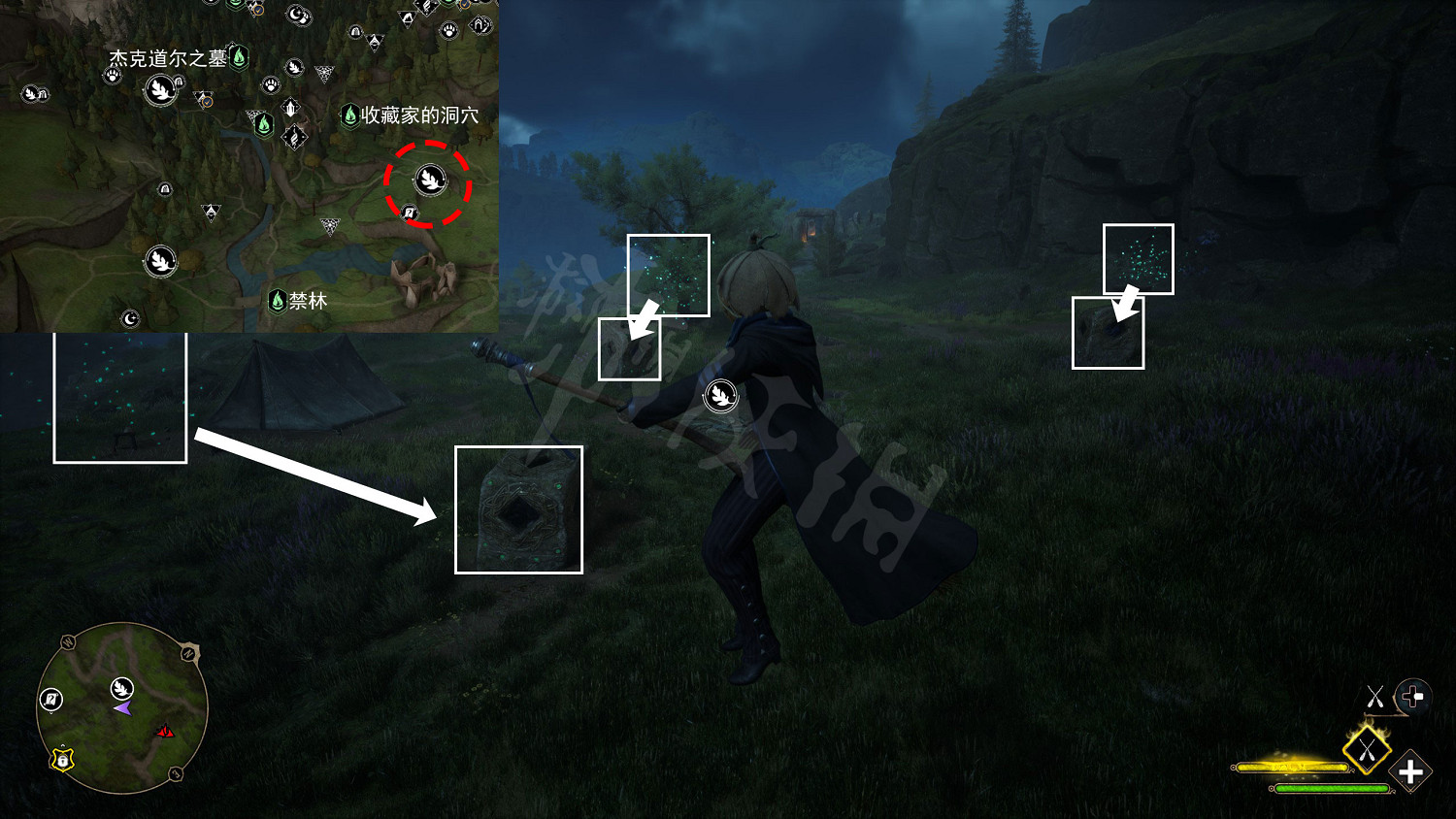 《霍格華茲的傳承》北霍格華茲梅林的試煉位置一覽 梅林的試煉在哪兒? 《霍格華茲的傳承》北霍格華茲梅林的試煉位置一覽 梅林的試煉在哪兒?