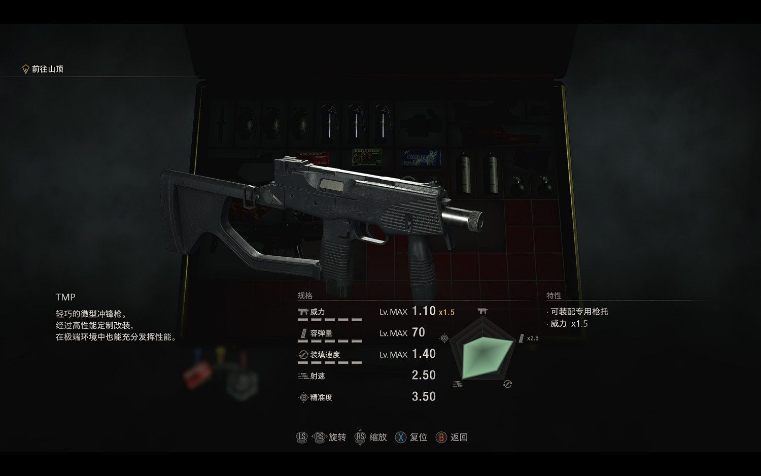 《惡靈古堡4重製版》常規武器滿改資料圖鑒 武器滿改效果如何？