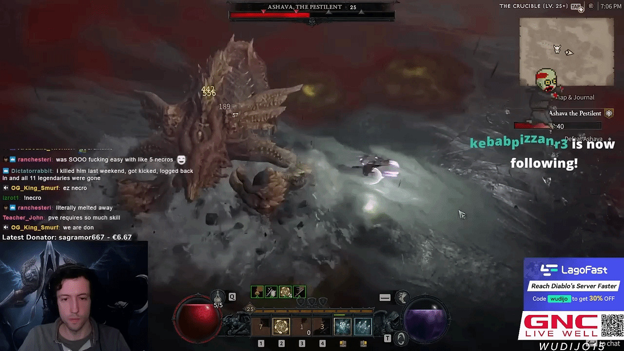 主播solo擊敗了《暗黑4》世界Boss：專家模式算你狠！