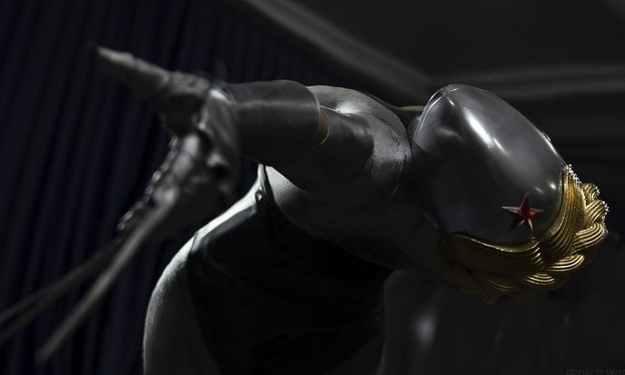 俄羅斯小姐姐COS《原子之心》：肉感Svizee版雙生舞伶