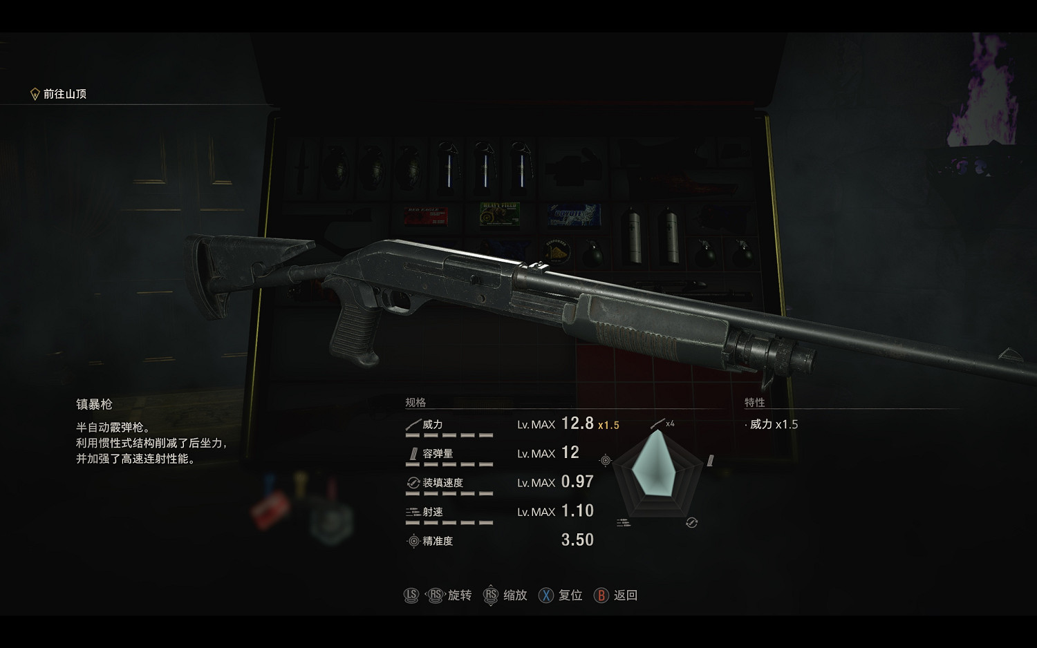 《惡靈古堡4重製版》常規武器滿改資料圖鑒 武器滿改效果如何？