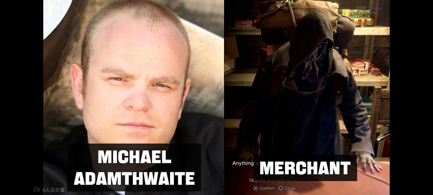 《惡靈古堡4重製版》角色聲優表及臉模介紹 角色臉模有誰？