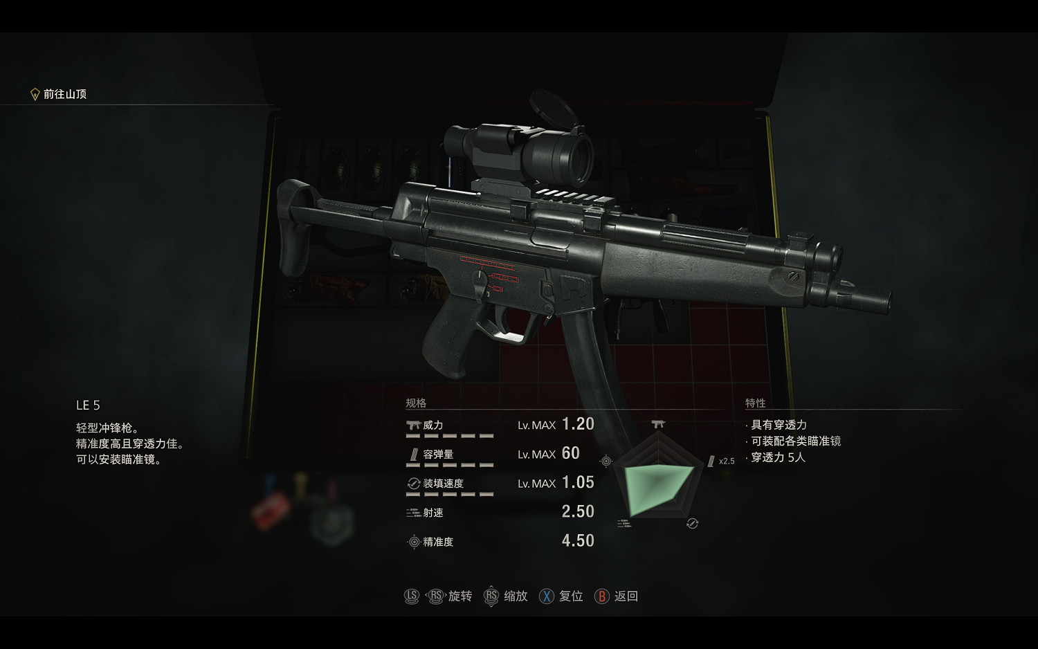 《惡靈古堡4重製版》常規武器滿改資料圖鑒 武器滿改效果如何？