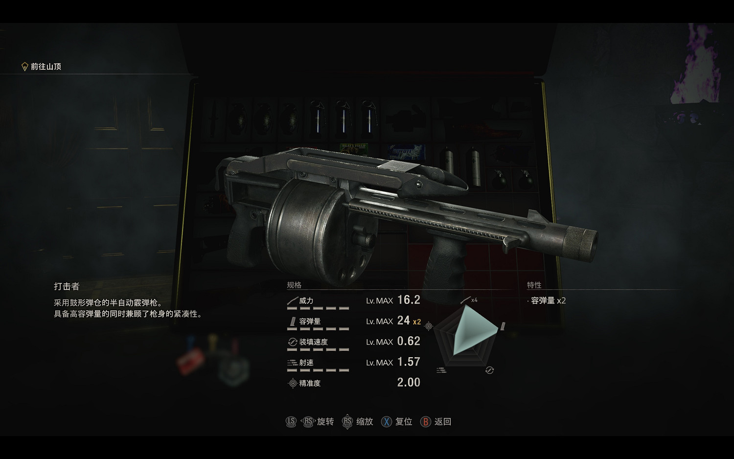 《惡靈古堡4重製版》常規武器滿改資料圖鑒 武器滿改效果如何？