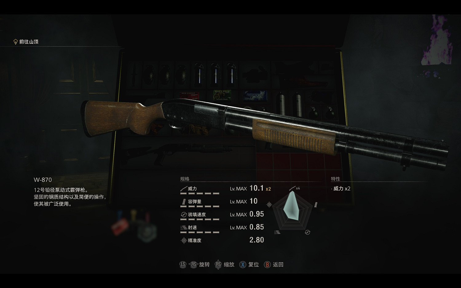 《惡靈古堡4重製版》常規武器滿改資料圖鑒 武器滿改效果如何？