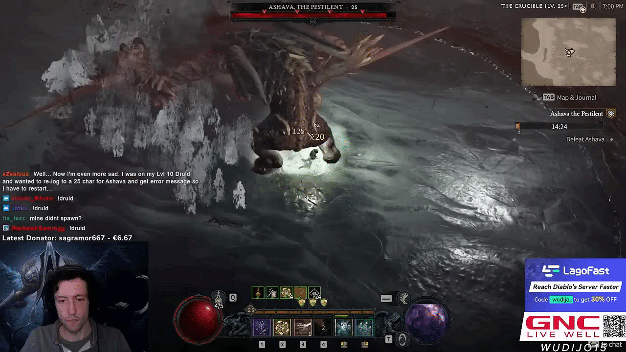 主播solo擊敗了《暗黑4》世界Boss：專家模式算你狠！