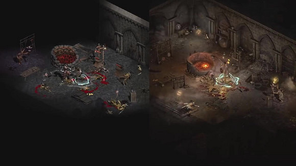 《暗黑破壞神2獄火重生》重製版和原版有何區別?遊戲畫面對比 《暗黑破壞神2獄火重生》重製版和原版有何區別?遊戲畫面對比