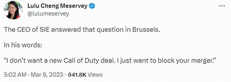 動視CEO稱索尼行為讓人失望 但不會影響雙方長期關係 動視CEO稱索尼行為讓人失望 但不會影響雙方長期關係