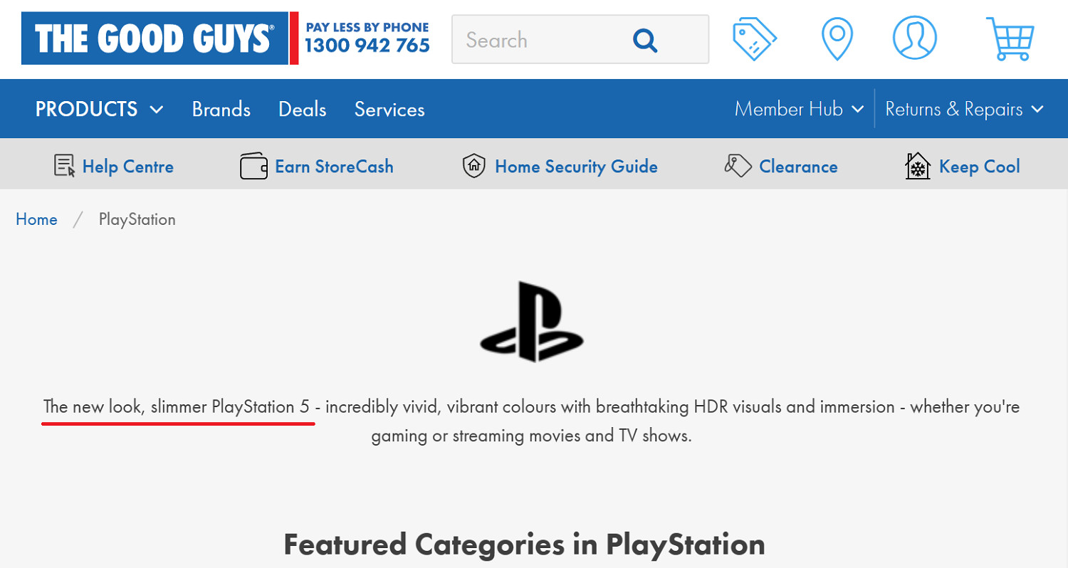 國外零售網站曝PS5新機型訊息！全新外觀更加輕薄！