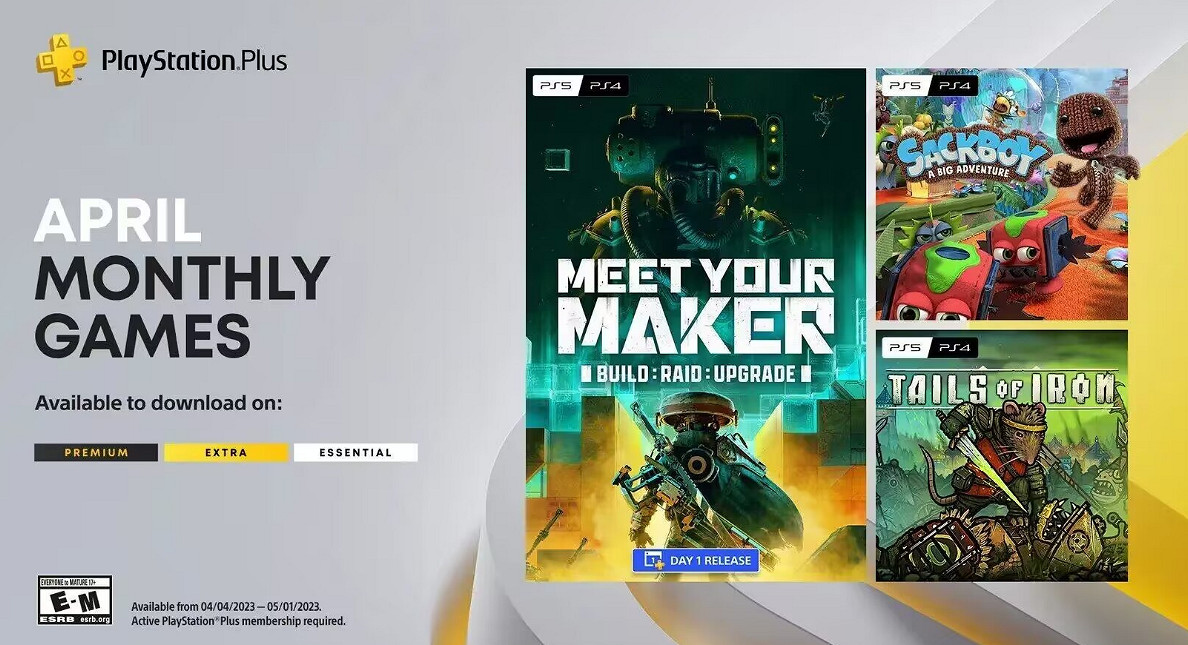 4月歐美服PS+會免遊戲公布：《麻布仔大冒險》等三款