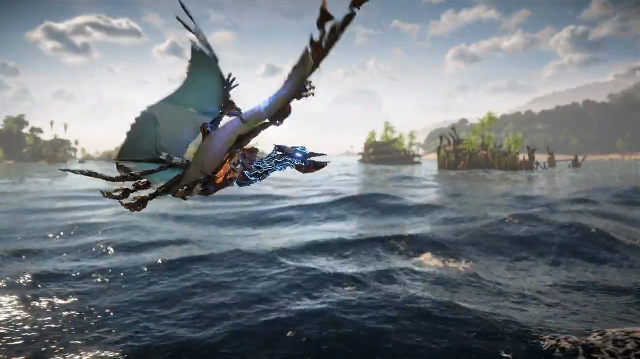 《地平線2:西域禁地》DLC新飛行機械獸展示公開! 《地平線2:西域禁地》DLC新飛行機械獸展示公開!