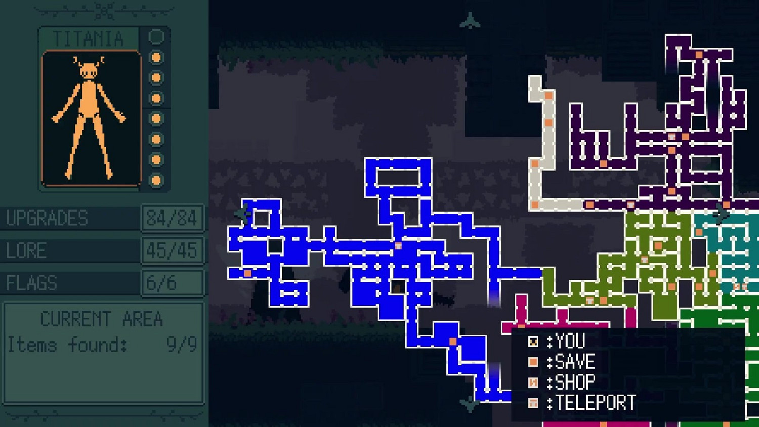 雙搖桿類銀河城動作遊戲《生鏽苔蘚》4/12推出