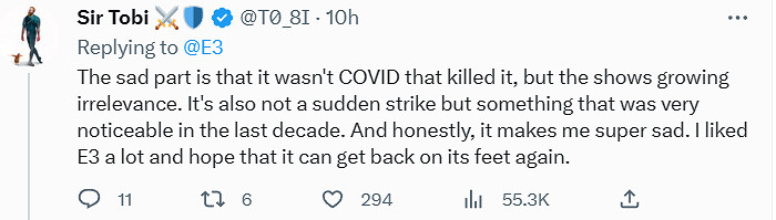 那個給我們帶來無數驚喜的E3，這次真的涼涼了