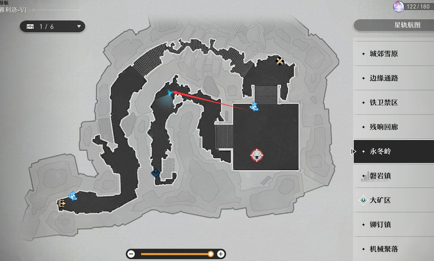 《崩壞星穹鐵道》雅利洛VI次元滿撲位置 雅利洛六號次元滿撲在哪