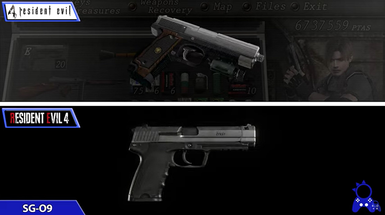 細節增多！《惡靈古堡4：重製版》與原版武器對比