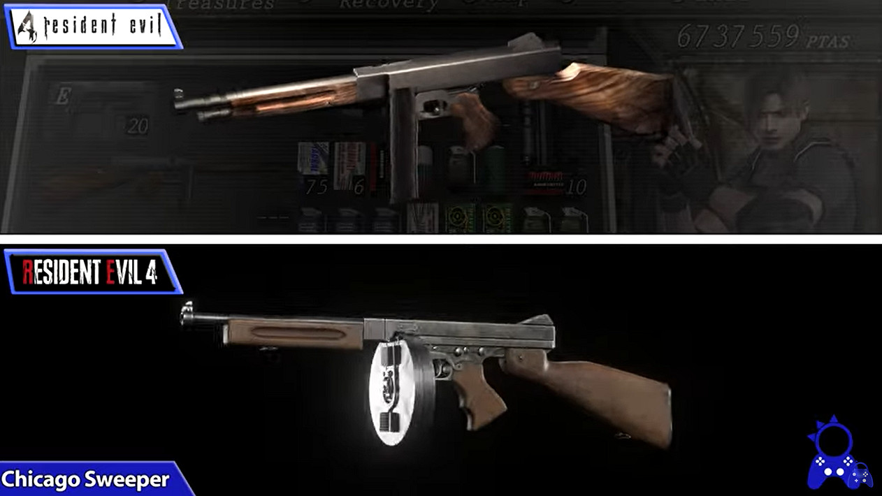 細節增多！《惡靈古堡4：重製版》與原版武器對比