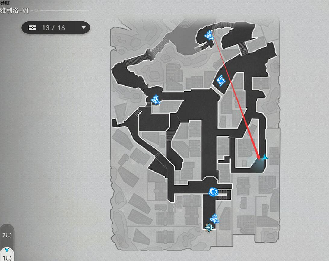 《崩壞星穹鐵道》雅利洛VI次元滿撲位置 雅利洛六號次元滿撲在哪