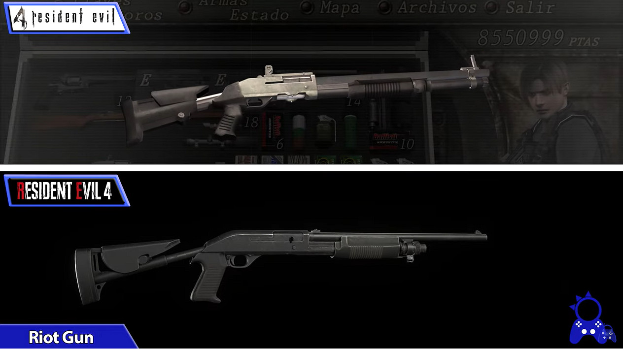 細節增多！《惡靈古堡4：重製版》與原版武器對比