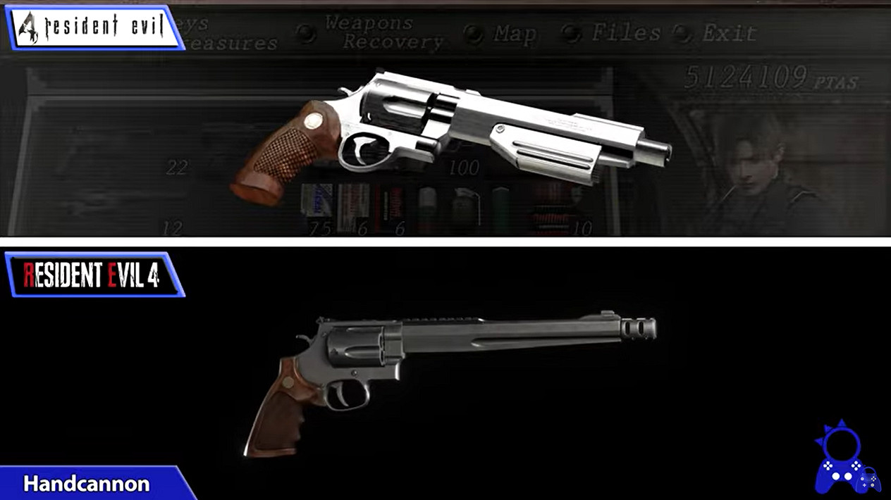 細節增多！《惡靈古堡4：重製版》與原版武器對比