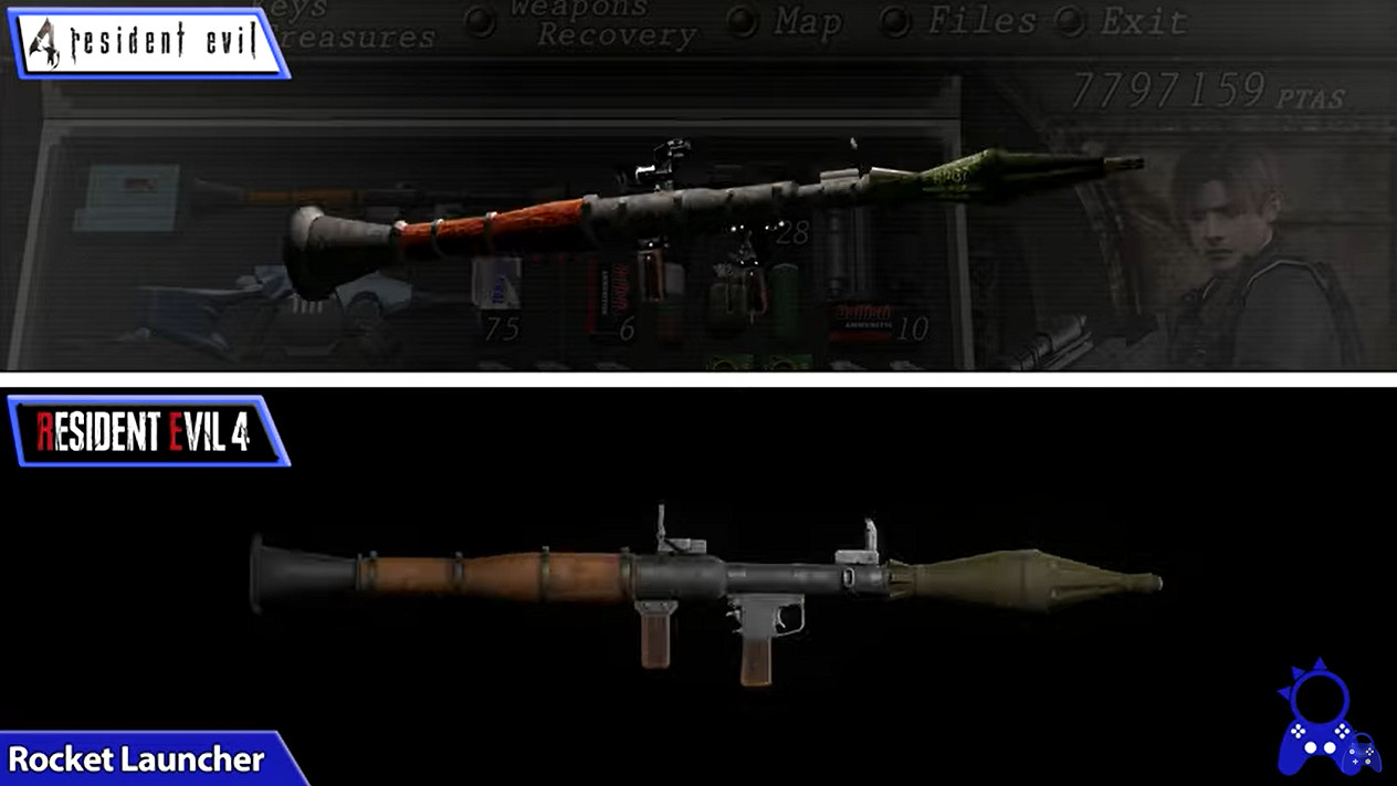 細節增多！《惡靈古堡4：重製版》與原版武器對比