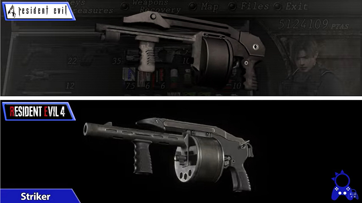 細節增多！《惡靈古堡4：重製版》與原版武器對比