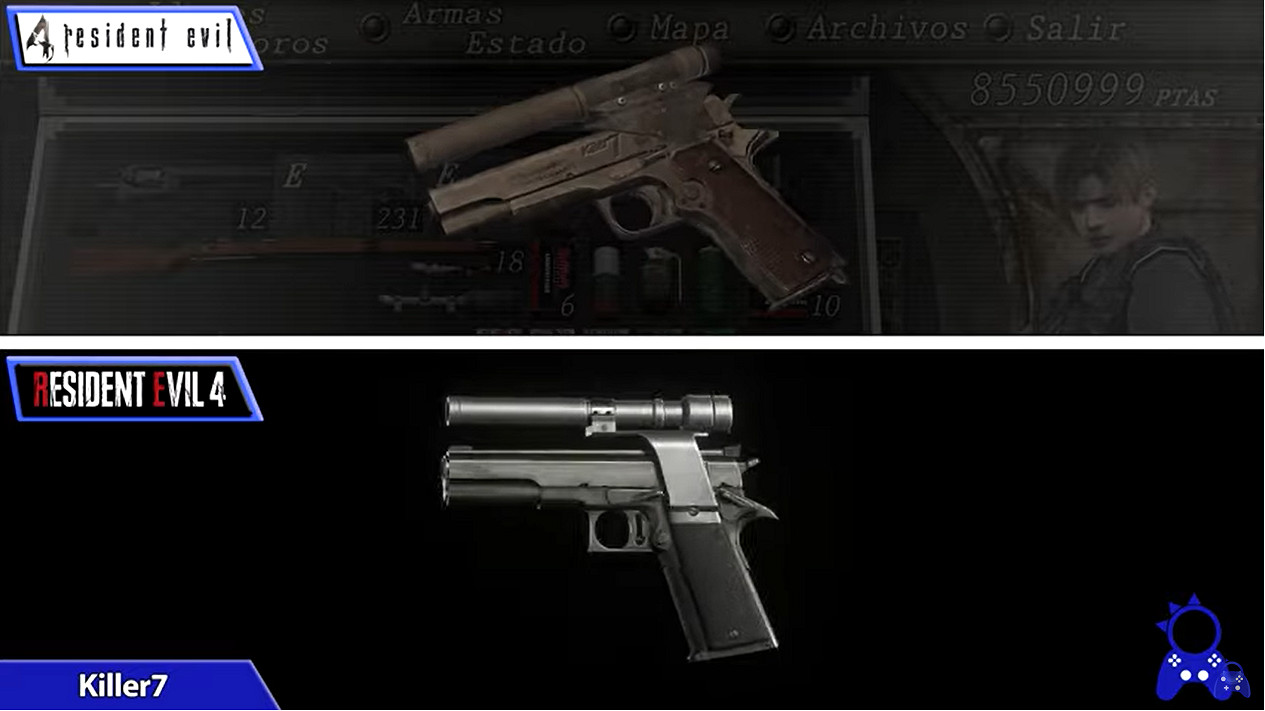 細節增多！《惡靈古堡4：重製版》與原版武器對比