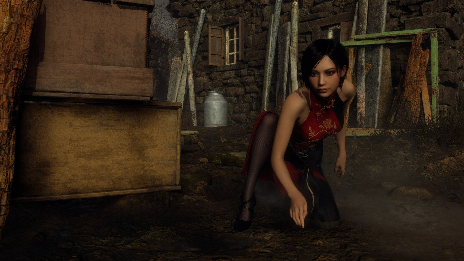 《生化4重製版》MOD讓你提前玩到艾達王 還有旗袍裝 《生化4重製版》MOD讓你提前玩到艾達王 還有旗袍裝