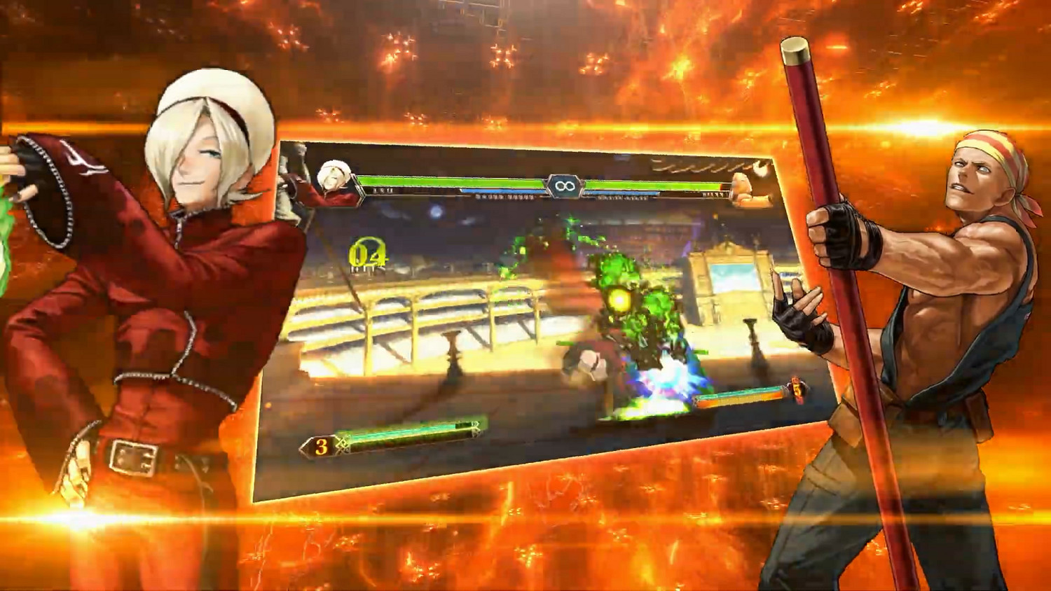 不知火舞胸湧亮相！SNK公布新作《格鬥天王13：全球對決》