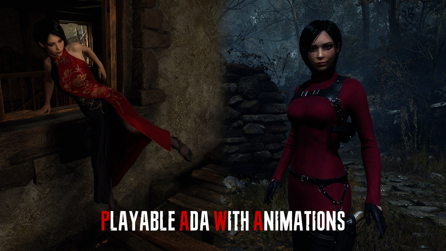 《生化4重製版》MOD讓你提前玩到艾達王 還有旗袍裝 《生化4重製版》MOD讓你提前玩到艾達王 還有旗袍裝