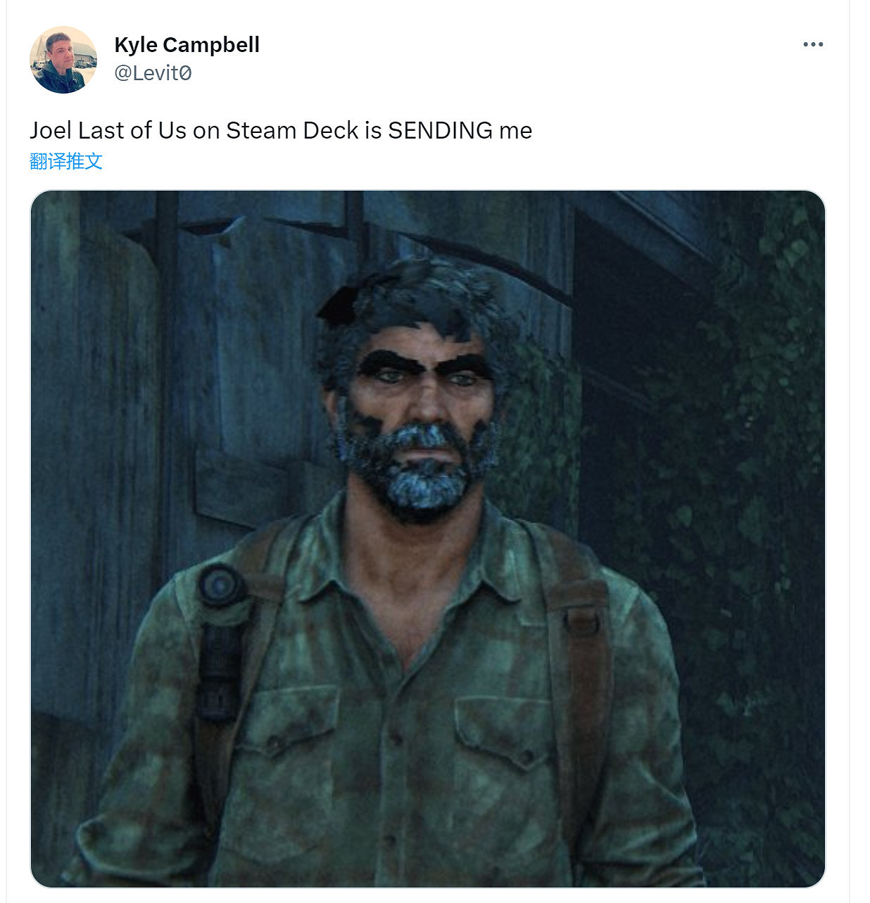 《最後的生還者1》PC低畫質下 喬爾會變醜