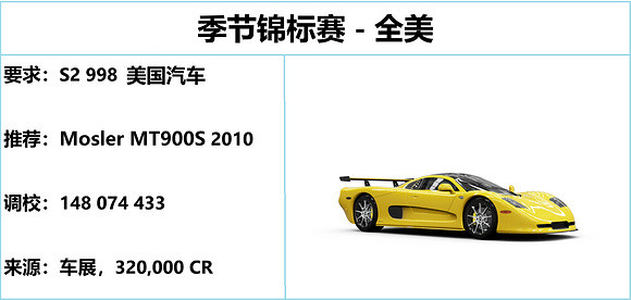 《極限競速地平線5》S18秋季賽用什麽車？秋季賽攻略一覽