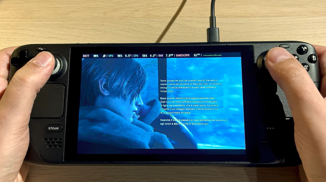 畫面流暢！《惡靈古堡4：重製版》Steam Deck運行實錄