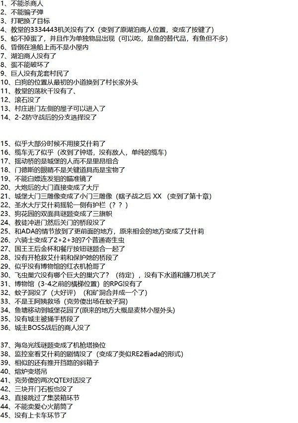 《惡靈古堡4重製版》對比原版都刪改了哪些內容?對比原版刪改內容盤點 《惡靈古堡4重製版》對比原版都刪改了哪些內容?對比原版刪改內容盤點