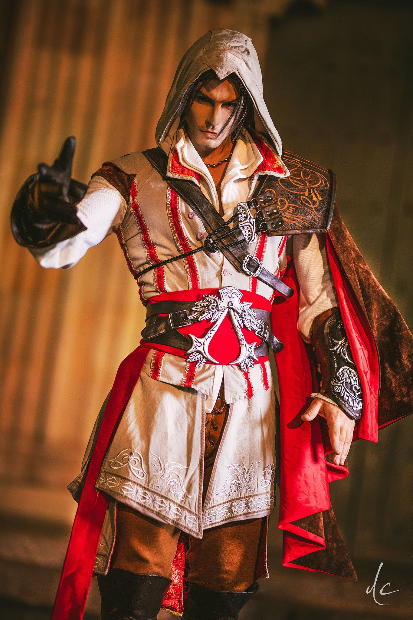 意大利型男COS《刺客教條》《波斯王子》 育碧狠狠點讚