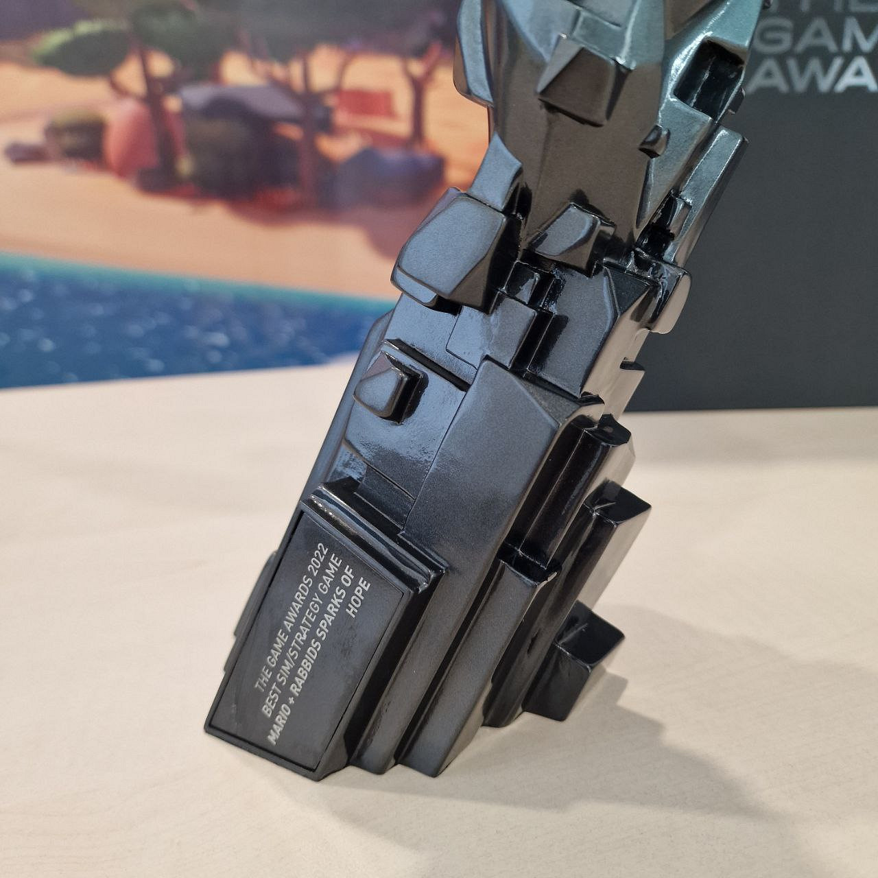 育碧收到《瑪利歐+瘋狂兔子 星耀之願》TGA22獎杯