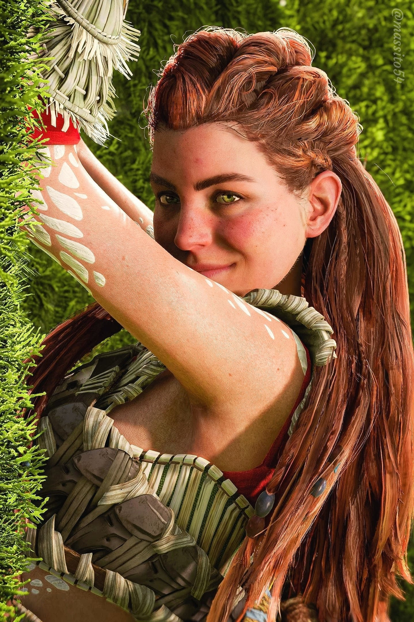 《地平線：西域禁地》埃洛伊過生日 官方發布比心賀圖