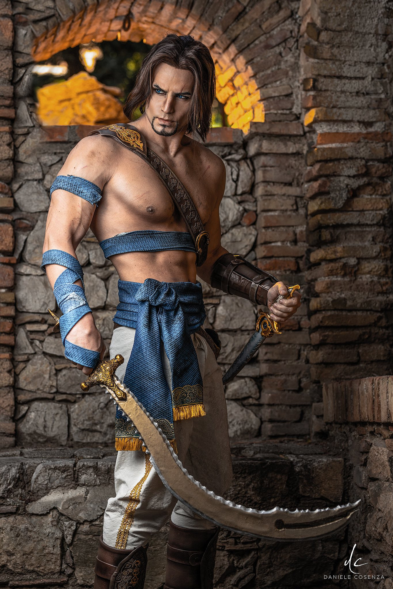 意大利型男COS《刺客教條》《波斯王子》 育碧狠狠點讚