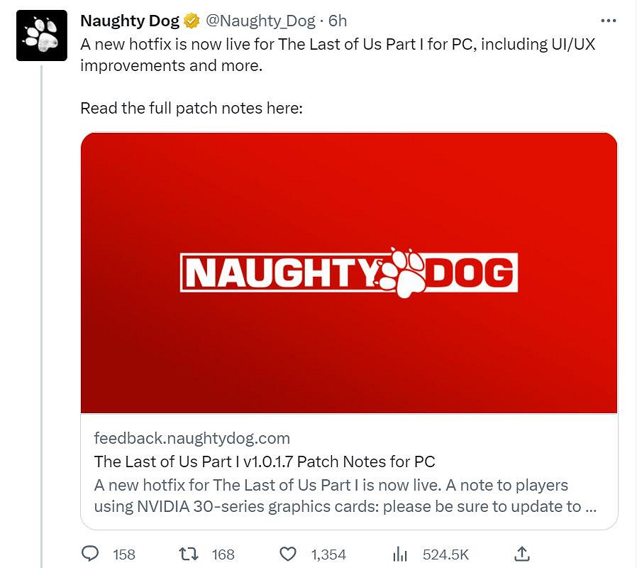 早報：《最後生還者》PC版更新 天際線2多人沒戲