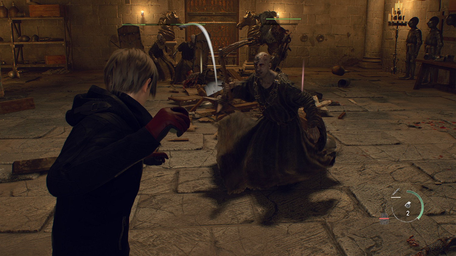 《惡靈古堡4重製版》雙瞎子怎麽打?第十章雙瞎子打法攻略 《惡靈古堡4重製版》雙瞎子怎麽打?第十章雙瞎子打法攻略