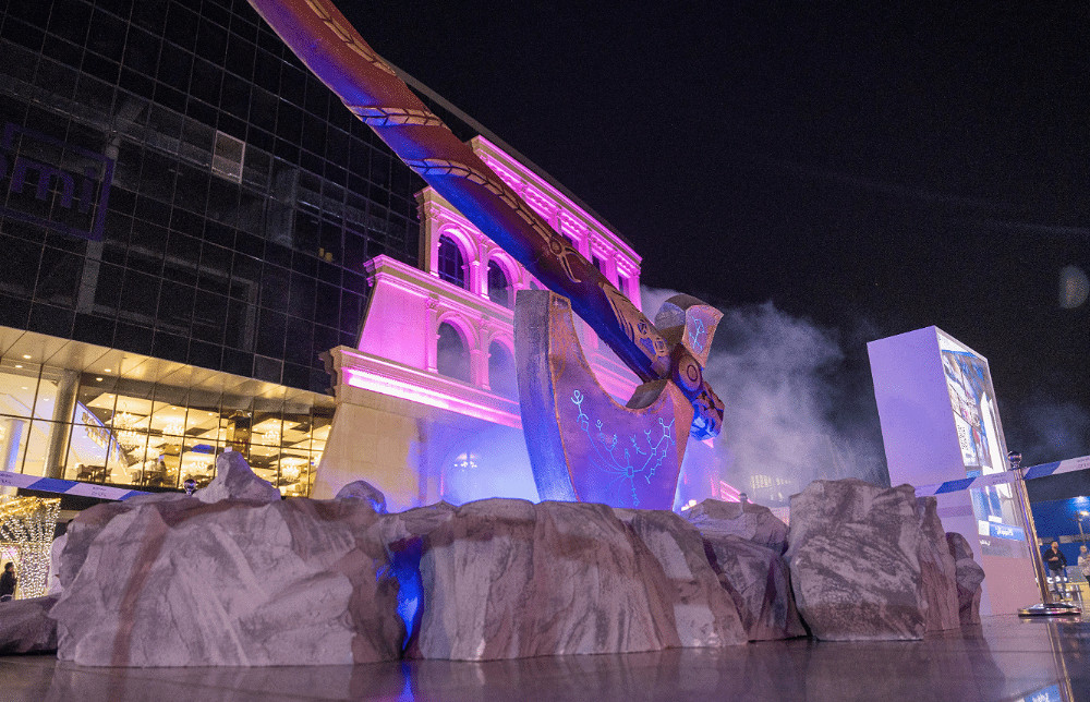 宣傳再次開啟？《戰神》利維坦之斧出現在沙烏地阿拉伯街頭！