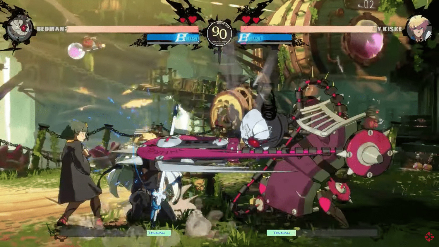 《聖騎士之戰:Strive》新角色“BEDMAN”6分鐘實機展示 《聖騎士之戰:Strive》新角色“BEDMAN”6分鐘實機展示