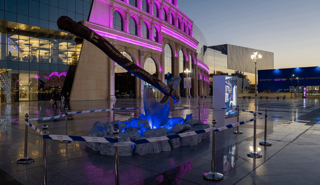 宣傳再次開啟？《戰神》利維坦之斧出現在沙烏地阿拉伯街頭！