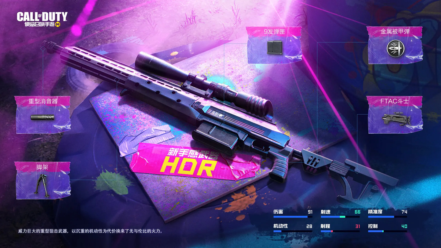 《決勝時刻：Mobile》hdr怎麽樣 hdr原型介紹