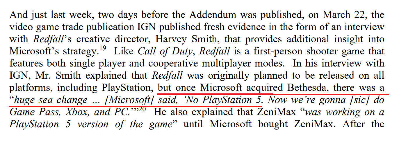 索尼批評CMA突然偏袒微軟：令人驚訝 前所未有 很荒謬