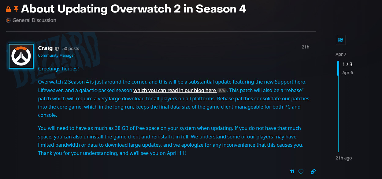 記得騰空電腦！《鬥陣特攻2》第4賽季更新高達38GB