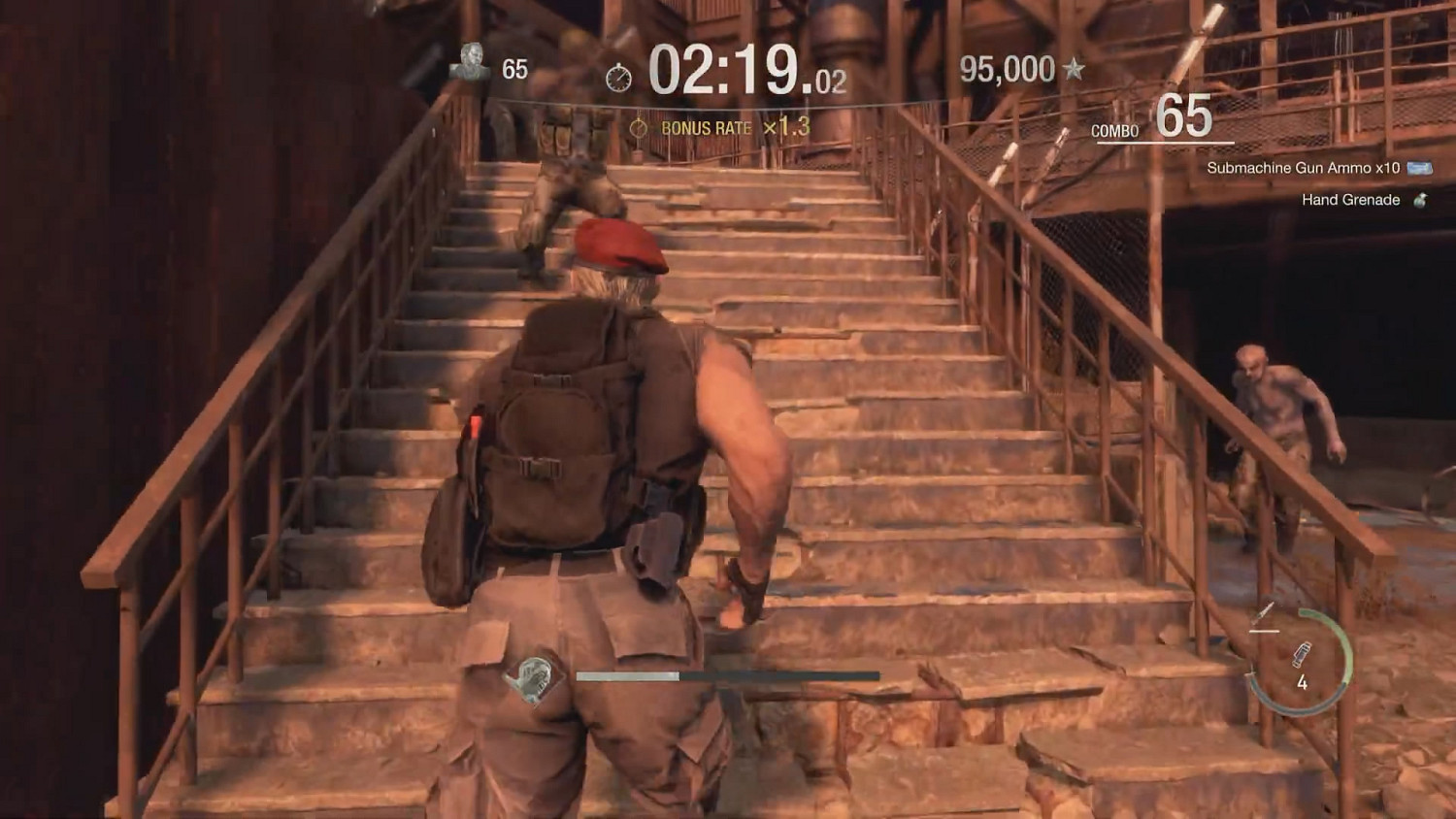 《生化4重製版》傭兵模式 克勞薩/漢克/路易斯S級展示